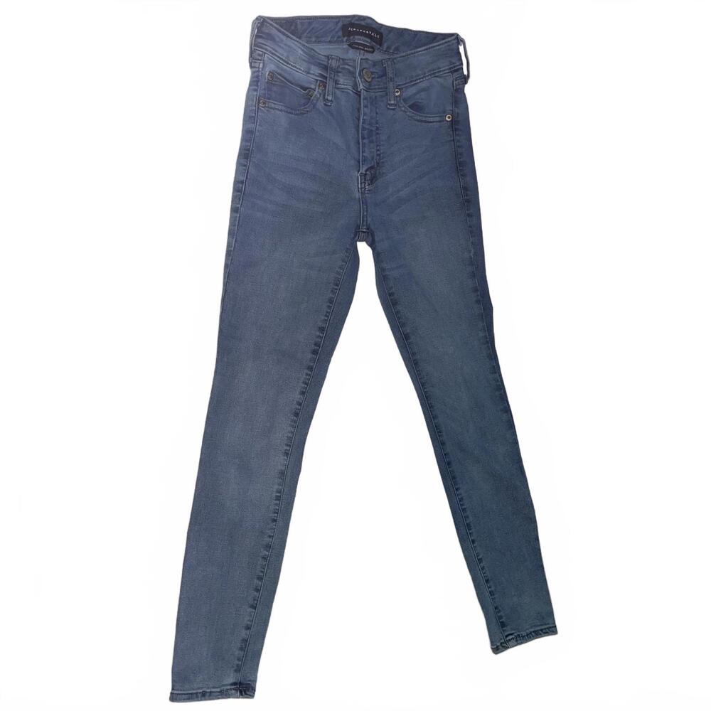Aeropostale High Rise Jegging Women's Jeans Size 0 Short Medium Wash